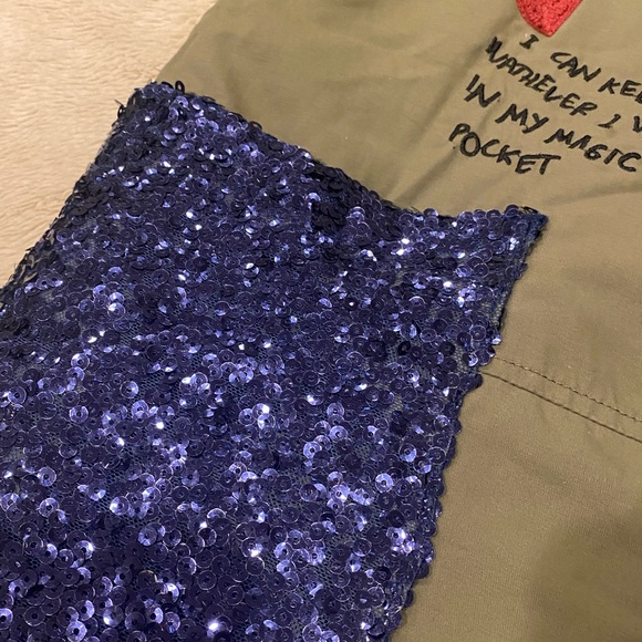 Zara Girls Olive Coat - Picture 11 of 11